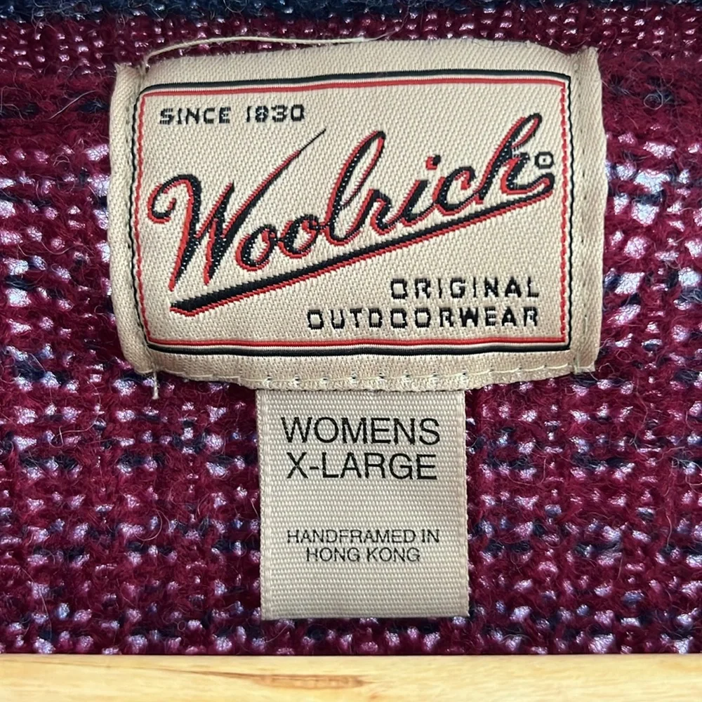 Vintage Woolrich cardigan women’s XL - Picture 3 of 4